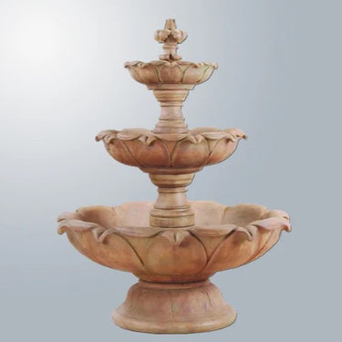 Giannini Garden Gardenia Three Tier Fountain - Short